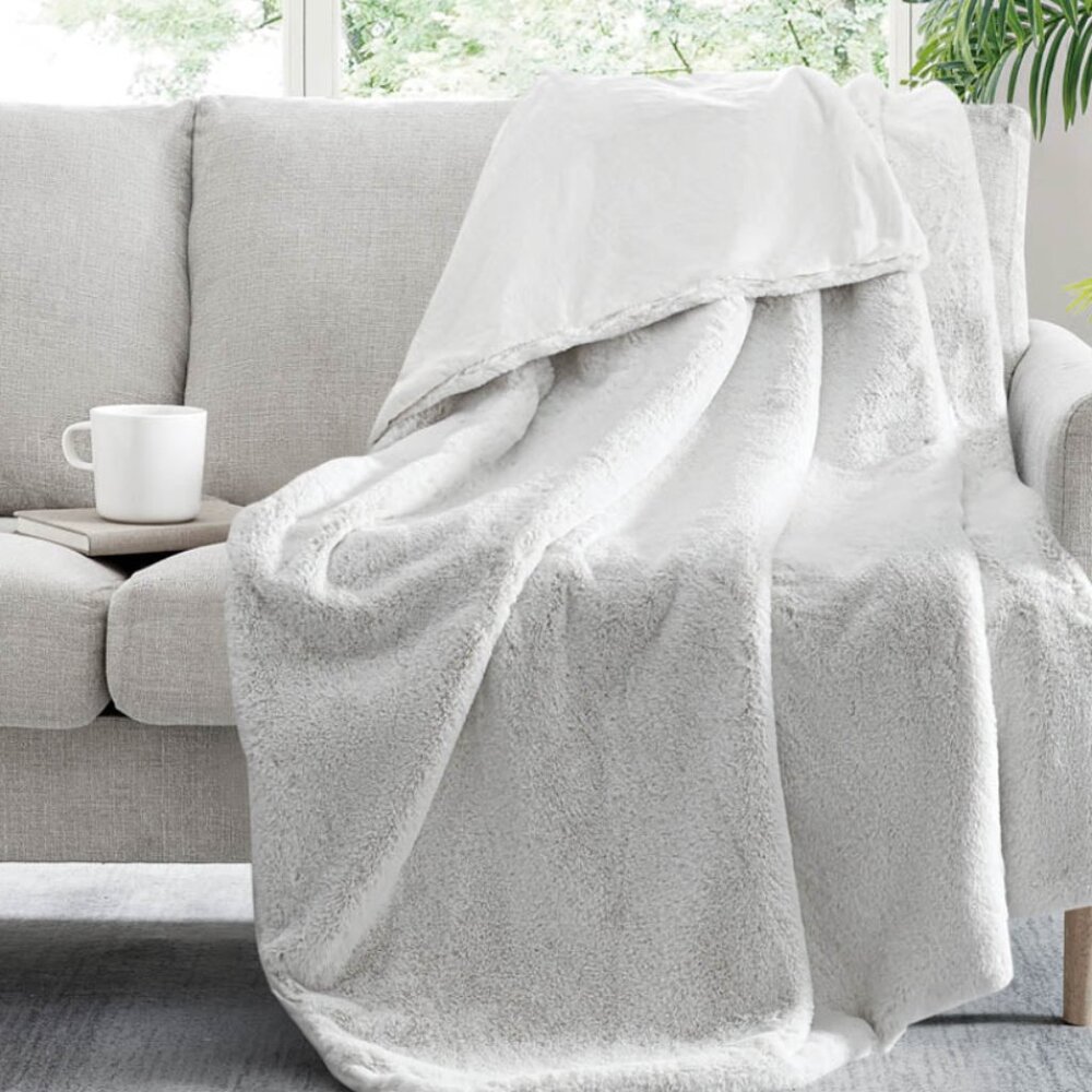 Ko-Zē Koze Plush Camden Throw Blanket ko-ze 50x70inch Cozy